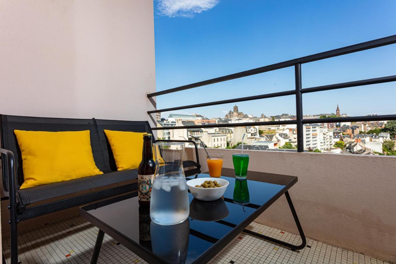 Cocon, Vue Rodez, Terrasse, Box, Musee Soulages Exteriér fotografie